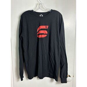Tom Brady TB12 Black Long Sleeve Shirt Size Large 6x Super Bowl Champion